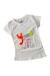Miniğimin Cicileri Young Life  Baskılı Unisex Çocuk Tşört - Beyaz