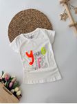 Miniğimin Cicileri Young Life  Baskılı Unisex Çocuk Tşört - Beyaz