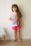 Minigimin Cicileri Besties Desen Yazlık Kız Çocuk 2 li Takım - Pembe