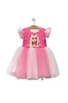 Miniğimin Cicileri Barbie Tül Kız Çocuk Elbise - Pembe