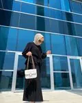 Moda Emira Pilise Etekli Bağlamalı Kadın Tesettür Takım - Siyah