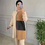Moda Emira Pırıltılı 2 li Kadın Takım