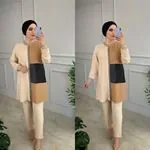 Moda Emira Pırıltılı 2 li Kadın Takım