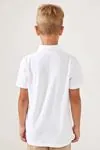 Miniğimin Cicileri Kısa Kol Unisex Çocuk Lacost - Beyaz