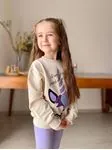 Miniğimin Cicileri  Uncrn Baskı Kız Çocuk 2 li Takım - Lila