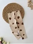Miniğimin Cicileri Smile And Be Baskılı Kız Çocuk Takım - Kahve