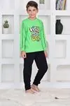 Miniğimin Cicileri Way Too Cool Erkek Çocuk Pijama Takımı - Yeşil
