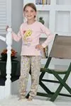 Miniğimin Cicileri Twety Kız Çocuk Pijama Takımı - Pudra