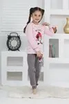 Miniğimin Cicileri Mnn Kız Çocuk Pijama Takımı - Pembe