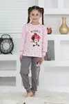 Miniğimin Cicileri Mnn Kız Çocuk Pijama Takımı - Pembe