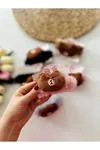 Miniğimin Cicileri Tekli Ayıcık Figürlü Bağlamalı Kız Çocuk Toka