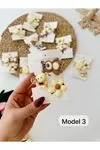 Miniğimin Cicileri 3 Lü Kız Çocuk Set Toka