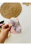 Miniğimin Cicileri Fiyonklu Dolgulu Hello Kty Desenli Kız Çocuk Bağlama Toka Çiftli
