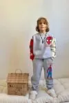 Miniğimin Cicileri (3-9 Yaş) Spdrmn Erkek Çocuk Kışlık Takım - Gri