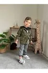 Miniğimin Cicileri New Cepli 3 lü Erkek Çoçuk Takım - Haki
