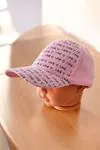 Miniğimin Cicileri (4-8 Yaş) Love Baskılı Spor Kep Şapka - Pembe