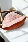 Miniğimin Cicileri (1-4 Yaş) Little Princes Nakışlı Kız Çocuk Bucket Şapka - Pembe