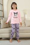 Miniğimin Cicileri Krm Baskılı Kız Çocuk Pijama Takımı - Pembe