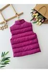 Minigimin Cicileri Cepli  Unisex Şişme Yelek - Mor