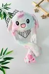 Miniğimin Cicileri Renkli  Sevimli Hareketli Eğlenceli Çocuk Kulaklık - Pembe
