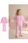 Miniğimin Cicileri Uncrn Fisto Detaylı Kız Çocuk 2 li Takım - Pembe