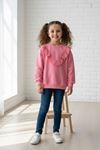 Miniğimin Cicileri Fistolu Kız Çocuk Sweat - Pembe