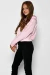 Miniğimin Cicileri Pineapple Kabartma Desenli Kız Çocuk Sweat - Pembe