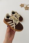 Miniğimin Cicileri Spezial Unisex Çocuk Spor Ayakkabı - Kahverengi