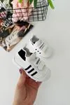 Miniğimin Cicileri Barefoot Taban Cırtlı Unisex Bebe Ayakkabı - Beyaz