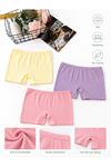 Miniğimin Cicileri Kaşkorse 3 lü Kız Çocuk Boxer - Sarı_Lila_Pembe