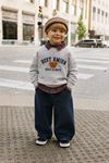 Bear Panç Detaylı Unisex 2li Çocuk Takım - Gri