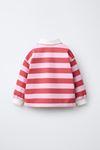 Ayıcık İşleme Detaylı Kız Çocuk Sweat - Pembe