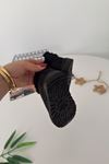 İçi Kürklü Süet Unisex Çocuk Botu - Siyah