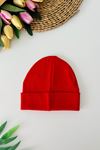 Miniğimin Cicileri Kaşkorse Unisex Kaşkorse Bere - Kırmızı Açık